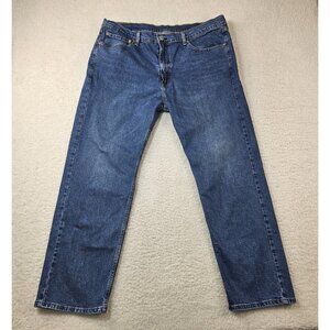 Levi's 505 Jeans Mens 40x30 Blue Denim Straight Leg Relaxed Fit Dadcore Normcore